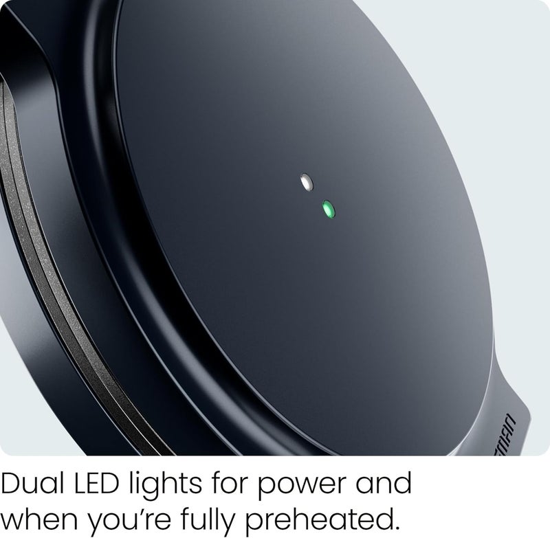 Chefman Everything Maker & Pizza Oven – 1440W Countertop Electric Pizza Maker with 12” Nonstick Cooking Plates, Plus Makes Quesadillas, Omelettes and More, with Indicator Lights and Vertical Storage - Image 4